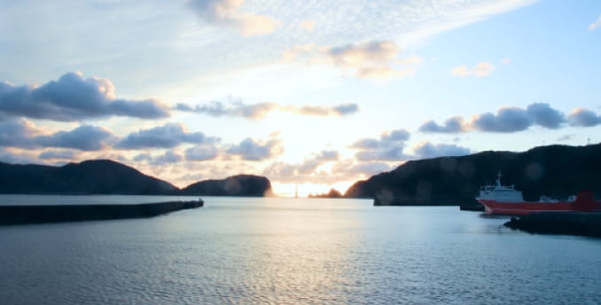 こしき島の風景写真